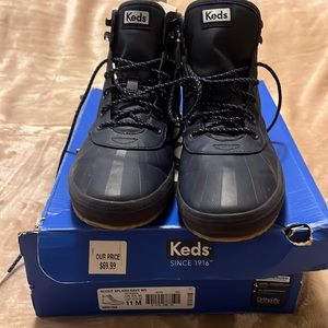 Women boots by Keds scout splash navy size 11